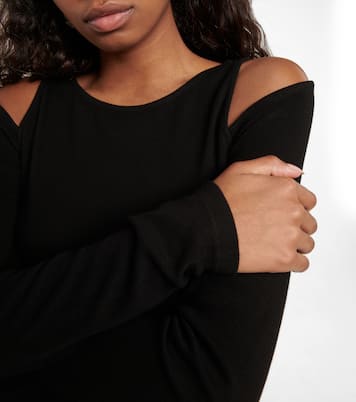 Cold-Shoulder-Top aus Strick | Velvet