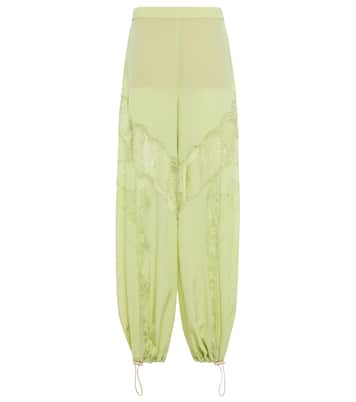 Silk and lace pants | Stella McCartney
