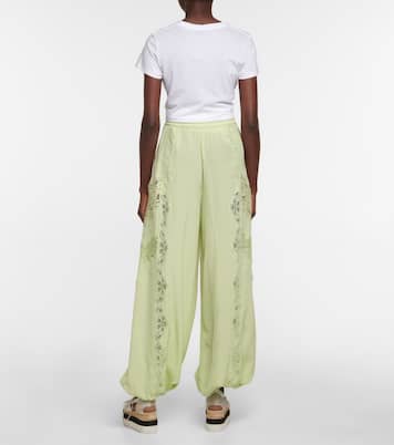 Silk and lace pants | Stella McCartney