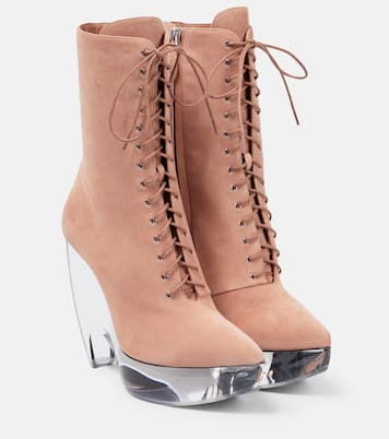 Botas de ante con cordones | Alaïa