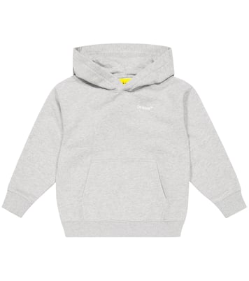 Sweat-shirt à capuche en coton à logo | Off-White Kids