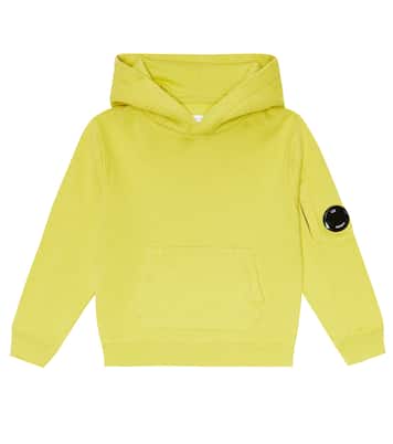 Kapuzenjacke Lens aus Baumwoll-Fleece | C.P. Company Kids