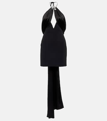 Embellished halter-neck minidress | David Koma