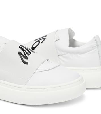 Sneakers in pelle con logo | MM6 Maison Margiela Kids