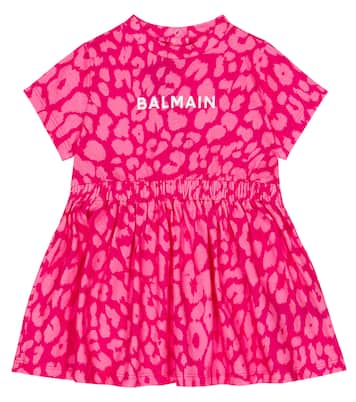 Baby Kleid aus Baumwolle | Balmain Kids