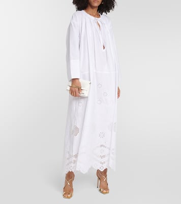 Nelya embroidered cotton maxi dress | Nili Lotan