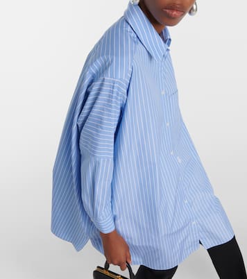 Camicia in popeline di cotone a righe | Jil Sander