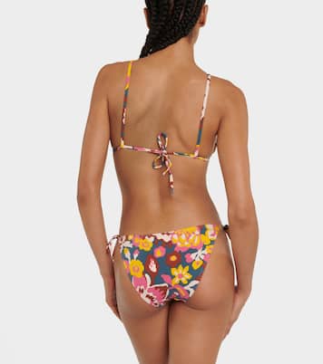 Kiwi printed triangle bikini top in multicoloured - Eres