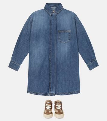 스웨이드 스니커즈 부츠 | MM6 Maison Margiela Kids