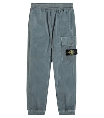 Pantalon cargo à logo | Stone Island Junior