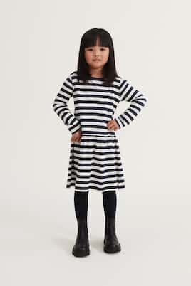 Abito Lima in jersey di cotone a righe | Liewood