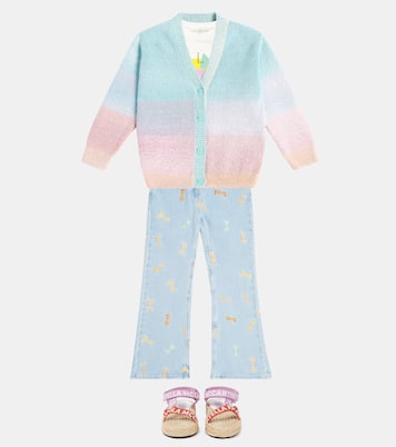 Jeans flared con ricamo | Stella McCartney Kids