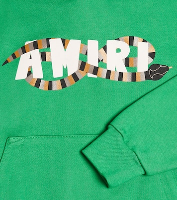 Sudadera con capucha de algodón con logo | Amiri Kids