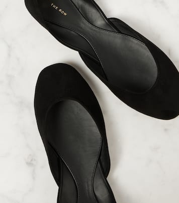 Gemma suede ballet flats | The Row