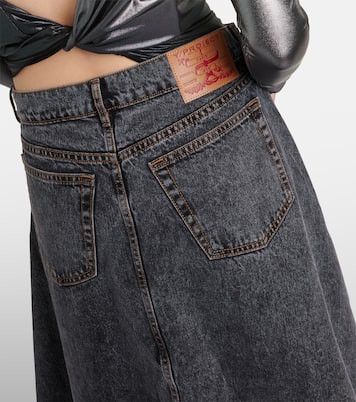 Evergreen denim midi skirt | Y/Project