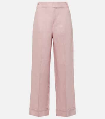 Gerade Hose Salix aus Leinen | 'S Max Mara