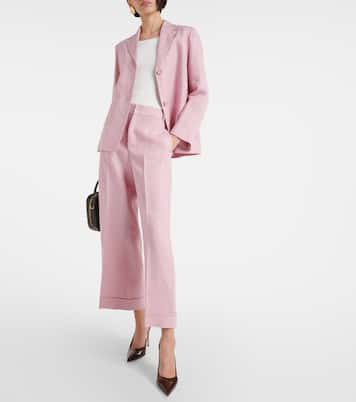 Gerade Hose Salix aus Leinen | 'S Max Mara