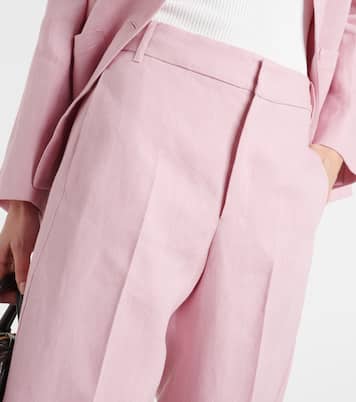 Gerade Hose Salix aus Leinen | 'S Max Mara
