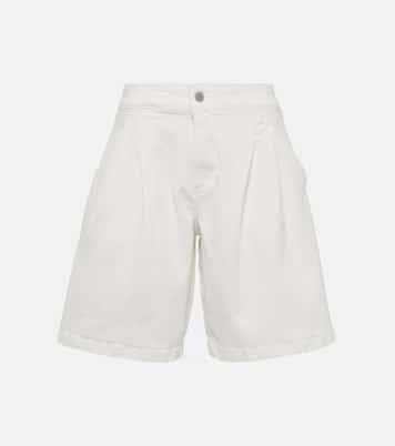 High-rise cotton shorts | AG Jeans