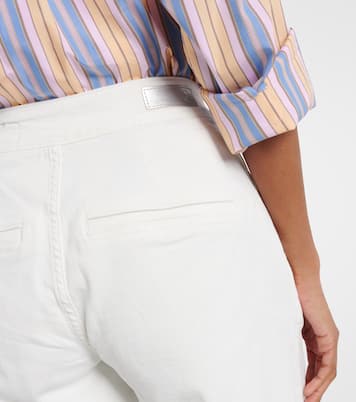 High-rise cotton shorts | AG Jeans
