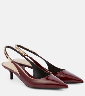 Pumps slingback Gucci Signoria in vernice | Gucci