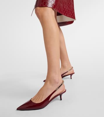Pumps slingback Gucci Signoria in vernice | Gucci