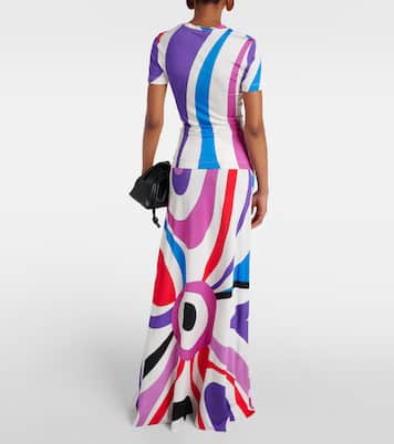 T-shirt Marmo imprimé | Pucci