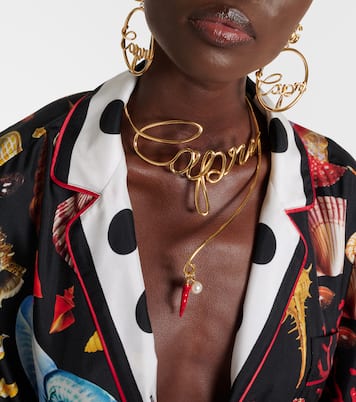 Collana Capri con perla bijoux | Dolce&Gabbana