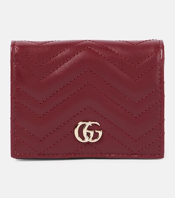 Portacarte GG Marmont in pelle | Gucci