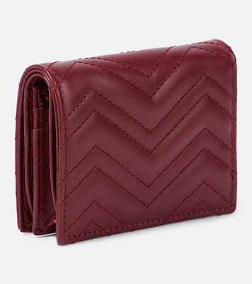 Portacarte GG Marmont in pelle | Gucci