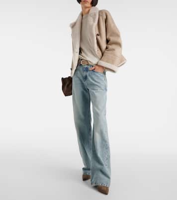 Jeans regular a vita alta | Brunello Cucinelli
