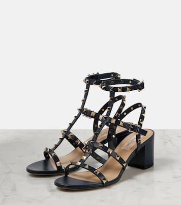 Sandalias Rockstud de piel | Valentino Garavani