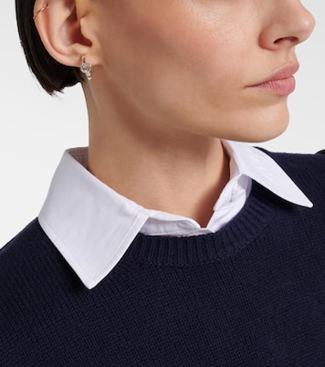 Orecchini a cerchio Interlocking G in argento sterling | Gucci