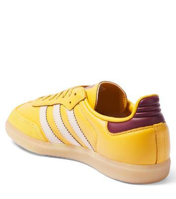Samba OG leather sneakers in yellow Adidas Originals Kids Mytheresa