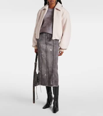Chaqueta bomber de mezcla de lana | Acne Studios