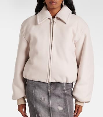 Chaqueta bomber de mezcla de lana | Acne Studios