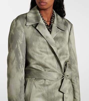 Cappotto in raso | Dries Van Noten