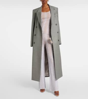Pantalon évasé à taille haute à sequins | Missoni