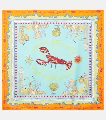 Foulard Surrealist in seta | Alémais