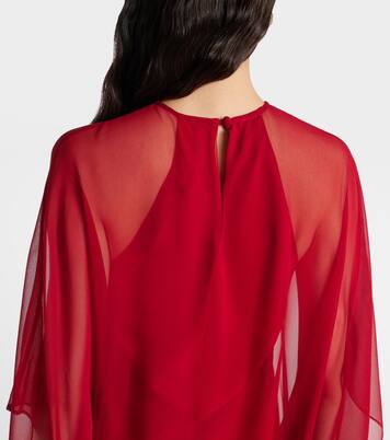 Kaftan aus Seidenchiffon | The Sei