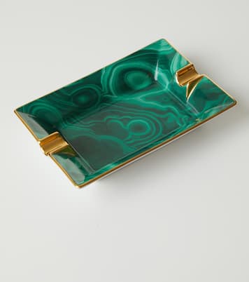 Malachite ashtray | L'Objet