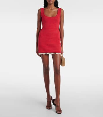 Lace-trimmed minidress | Magda Butrym