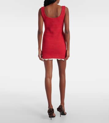 Lace-trimmed minidress | Magda Butrym