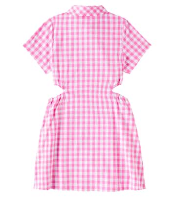 Kleid aus einem Baumwollgemisch | Moschino Kids