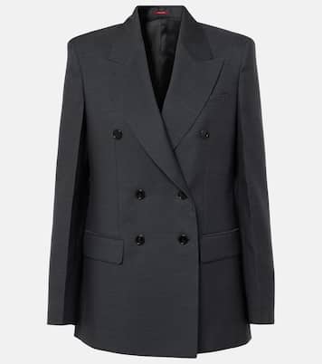 Double-breasted wool blazer | Gucci