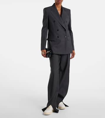 Double-breasted wool blazer | Gucci