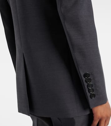 Double-breasted wool blazer | Gucci