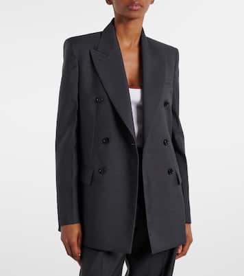 Double-breasted wool blazer | Gucci