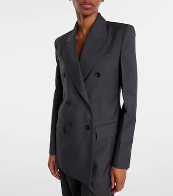 Double-breasted wool blazer | Gucci