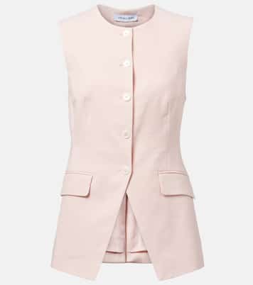 Gilet Lois in misto lino | Veronica Beard
